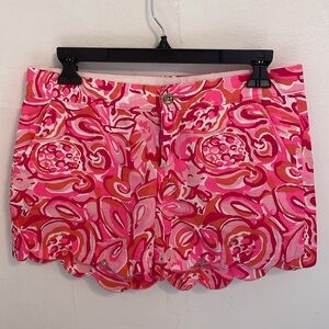 Lilly Pulitzer Pink Pout Mango Salsa Buttercup Short (0)